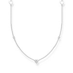 Thomas Sabo Hosszú ezüst nyaklánc szivekkel KE2155-051-14-L90v