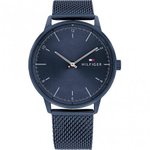 Tommy Hilfiger Hendrix sötétkék mesh szíjas férfi óra 1791841