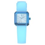 Swarovski Kék szilikonszíjas női óra 5624385