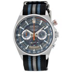 Seiko Neo sports nato szíjas kék számlapos férfi óra SSB409P1