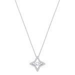 Swarovski Sparkling dance csillag alakú ezüst színű nyaklánc mozgó kristállyal 5349654