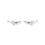 Thomas Sabo Úszó delfinek beakasztós ezüst fülbevaló H2232-644-1