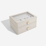 Stackers Bézs classic 2 fiókos ékszerdoboz szett 76060