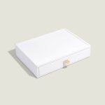 Stackers Fehér pebble classic fiókos 15 fakkos ékszertálca 75799