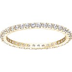 Swarovski Vittore arany tónusú gyűrű kristályokkal 