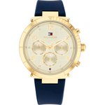 Tommy Hilfiger Emery sötétkék szilikon szíjas női óra 1782491