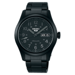 Seiko 5 Sports Street Style fekete férfi óra SRPJ09K1