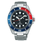 Seiko Prospex 'Pepsi style' solar búvár óra SNE591P1