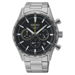 Seiko Chronograf férfi kvarcóra fémszíjjal SSB413P1
