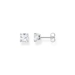 Thomas Sabo Ezüst fülbevaló szögletes fehér kővel H2174-051-14