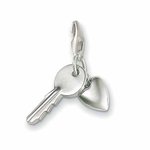 Thomas Sabo Kulcs szívvel ezüst charm 0349-001-12