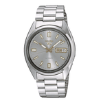 Seiko 5 ezüst színű automata férfi óra SNXS75K1