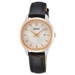 Seiko Classic bőrszíjas női karóra SUR428P1