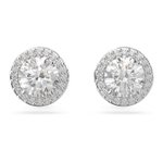 Swarovski Constella ezüst színű bedugós fülbevaló kristályokkal 5636269