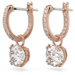 Swarovski Constella rozé függő fülbevaló kristállyal 5639975