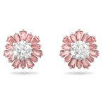 Swarovski Sunshine ezüst színű fülbevaló rózsaszín kristállyal 5642962