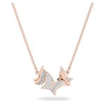 Swarovski Lilia rozé pillangós nyaklánc 5636422