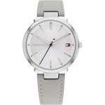Tommy Hilfiger Zoey drapp bőrszíjas ezüst női óra 1782410