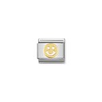 Nomination Arany mosoly charm 030110-06
