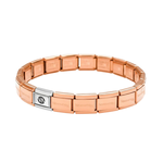 Nomination Rozé színű alap charm készlet 14 530301-SI-011