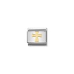 Nomination Arany kereszt charm 030105-01