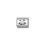 Nomination Ezüst smile charm 330109-57