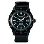 Seiko  Presage Style 60's 'Stealth' fekete férfi automata karóra SRPH95J1