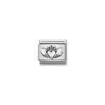 Nomination Ír tradicionális Claddagh charm 330101-53