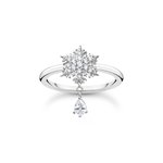 Thomas Sabo Hópelyhes ezüst gyűrű cirkóniával 