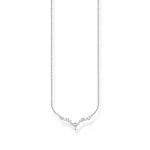 Thomas Sabo Jégkristály ezüst nyaklánc cirkóniával KE2172-051-14-L45v