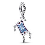 Pandora ékszer Disney Aladdin repülő szőnyeg függő ezüst charm 792346C01