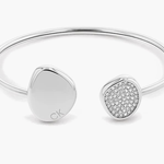 Calvin Klein Ezüst színű karperec kristállyal 35000214