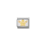 Nomination Arany angyal charm 030105-04