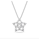 Swarovski Stella ezüst színű nyaklánc kristályokkal 5617919