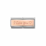 Nomination Rozé I love you dupla charm 430710-04