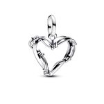 Pandora ékszer ME ezüst drót szív mini függő charm 793449C00