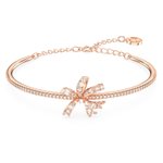 Swarovski Volta rozé színű karperec kristály masnival 5647565