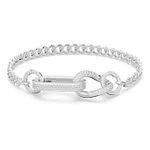 Swarovski Dextera ezüst színű karkötő kristállyal 5642598