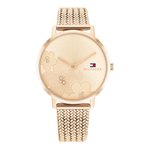 Tommy Hilfiger Tea rozé színű virágos számlapos női óra 1782603