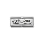 Nomination Ezüst dad végtelen dupla charm 330710-05