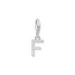 Thomas Sabo F betű ezüst charm cirkóniával 1946-051-14