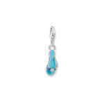 Thomas Sabo Kék strandpapucs ezüst charm 2025-914-7