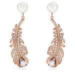 Swarovski Nice rozé toll függő fülbevaló gyönggyel 5663487