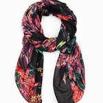Desigual Flores liquid színes sál 23WAWA21