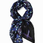 Desigual Flor rectangle virágmintás sál  23WAWA05