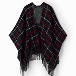 Desigual Picturaes paris kifordítható kockás poncsó 23WAIA10