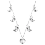 Swarovski Luna choker nyaklánc hold elemekkel fehér kristállyal 5666178