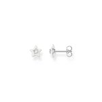 Thomas Sabo  Fehér csillag ezüst fülbevaló H2273-041-14