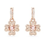 Swarovski Idyllia lóhere alakú rozé színű függő fülbevaló 5674212