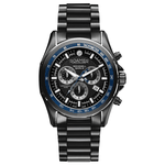 Roamer Rockshell Mark III fekete kronográf férfi óra 220837458550